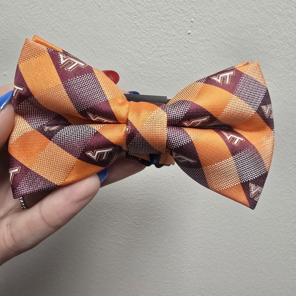 Virginia Tech Hokies Necktie Tie 59 x 3.75 VT Embroidered